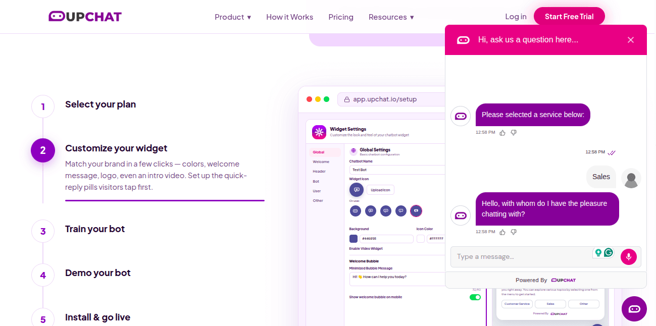 UpChat preview 4 of 4